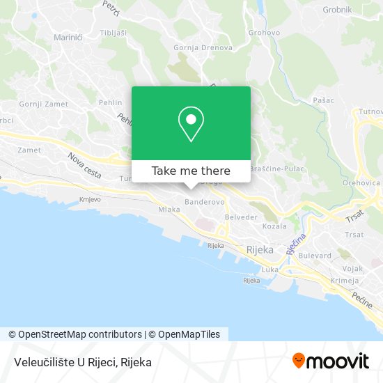 Veleučilište U Rijeci map