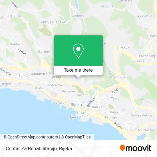 Centar Za Rehabilitaciju map