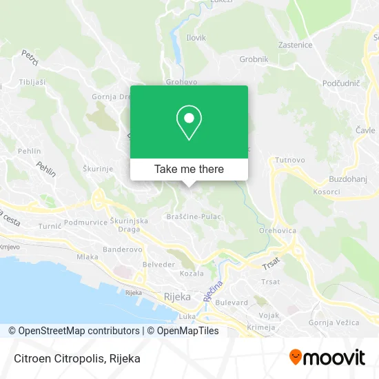 Citroen Citropolis map