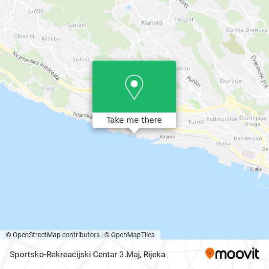 Sportsko-Rekreacijski Centar 3.Maj map