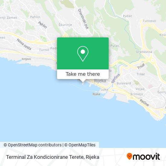 Terminal Za Kondicionirane Terete map
