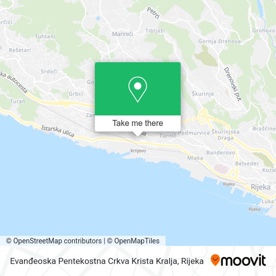 Evanđeoska Pentekostna Crkva Krista Kralja map