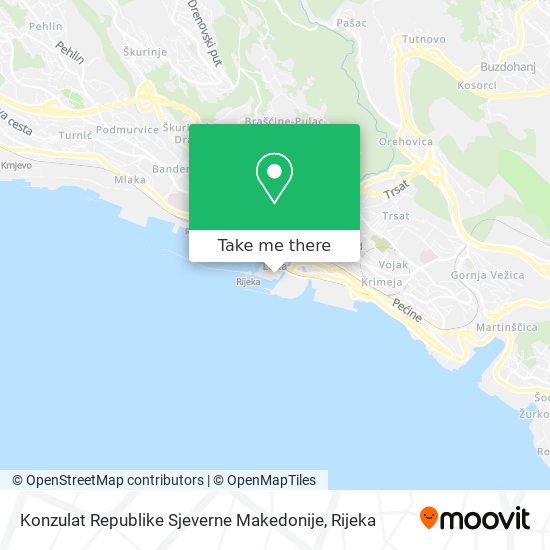 Konzulat Republike Sjeverne Makedonije map