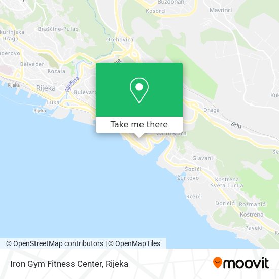 Iron Gym Fitness Center map