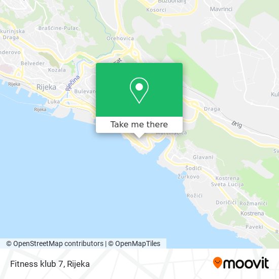 Fitness klub 7 map