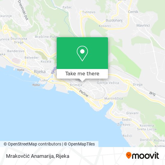 Mrakovčić Anamarija map