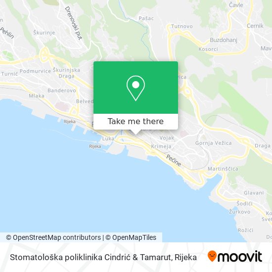 Stomatološka poliklinika Cindrić & Tamarut map