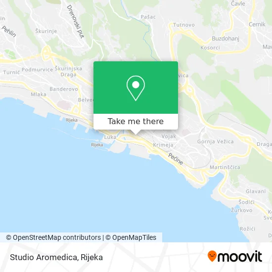 Studio Aromedica map