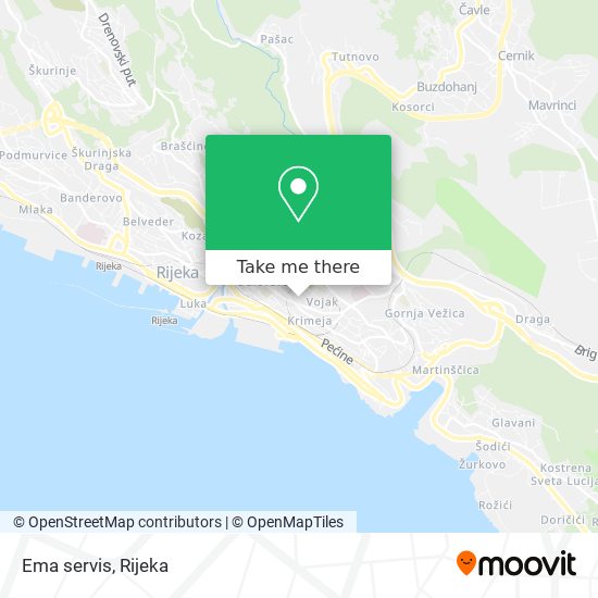 Ema servis map