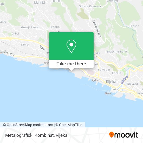 Metalografički Kombinat map