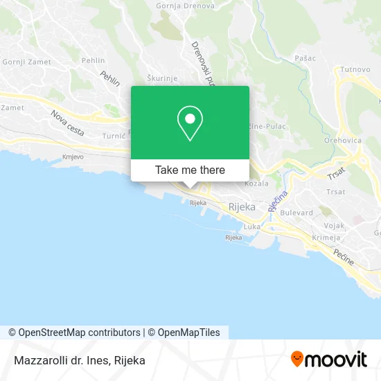 Mazzarolli dr. Ines map