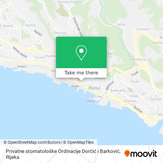 Privatne stomatološke Ordinacije Dorčić i Barković map