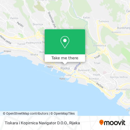 Tiskara i Kopirnica Navigator D.O.O. map