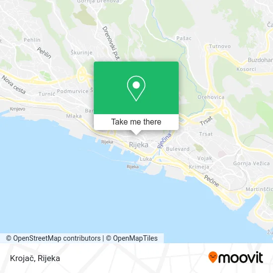 Krojač map