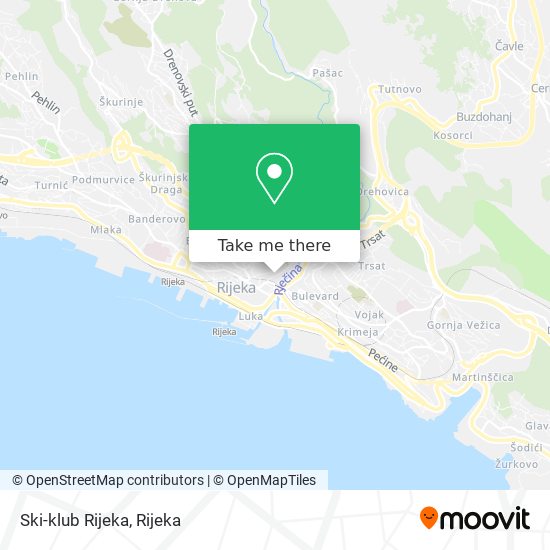 Ski-klub Rijeka map