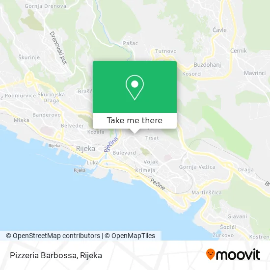 Pizzeria Barbossa map