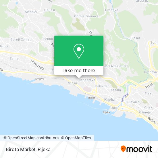 Birota Market map