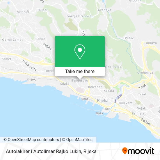 Autolakirer i Autolimar Rajko Lukin map