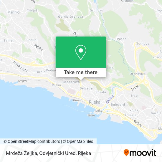 Mrdeža Željka, Odvjetnički Ured map