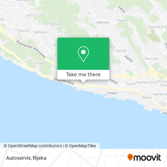 Autoservis map