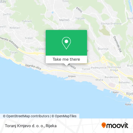 Toranj Krnjevo d. o. o. map