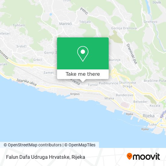 Falun Dafa Udruga Hrvatske map