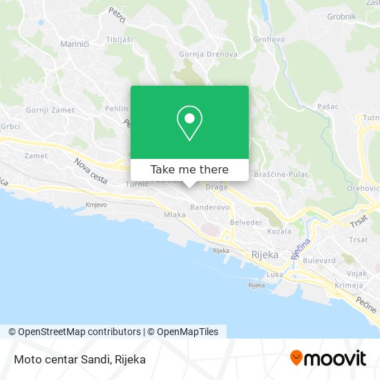 Moto centar Sandi map