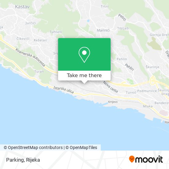 Parking map