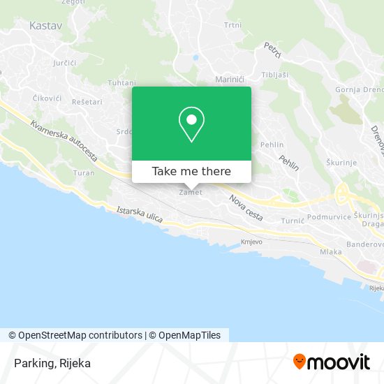 Parking map