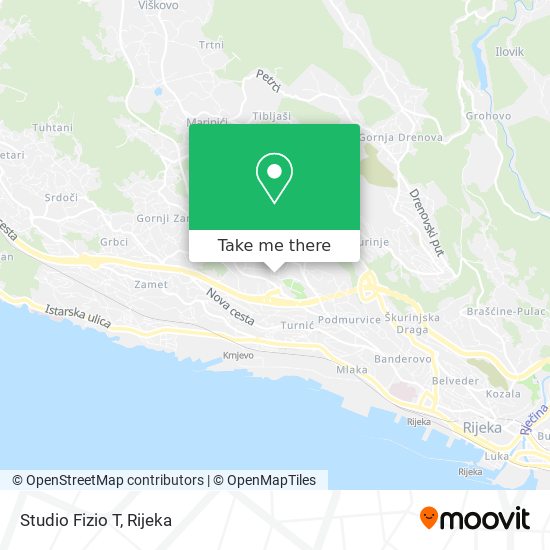 Studio Fizio T map