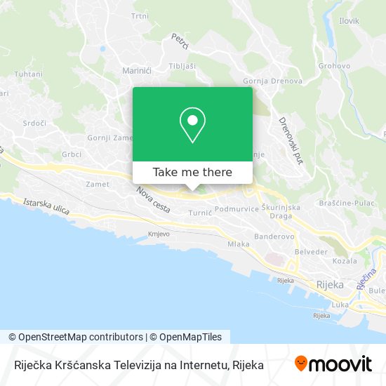 Riječka Kršćanska Televizija na Internetu map
