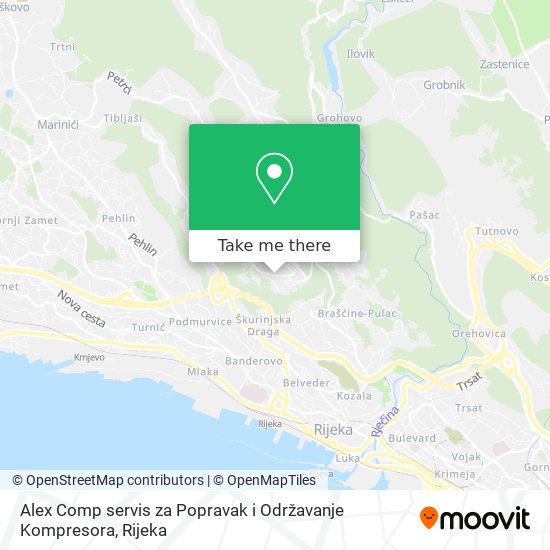Alex Comp servis za Popravak i Održavanje Kompresora map