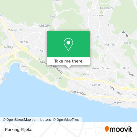 Parking map