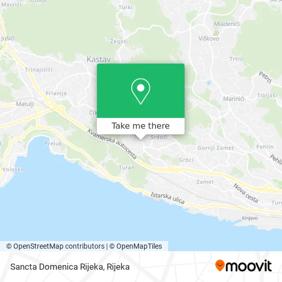 Sancta Domenica Rijeka map