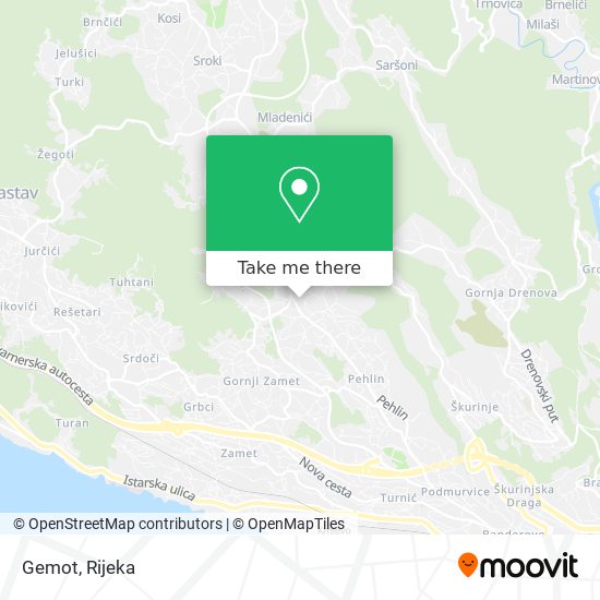 Gemot map