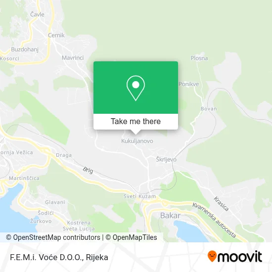 F.E.M.i. Voće D.O.O. map