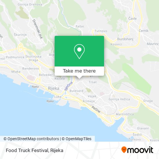Food Truck Festival map