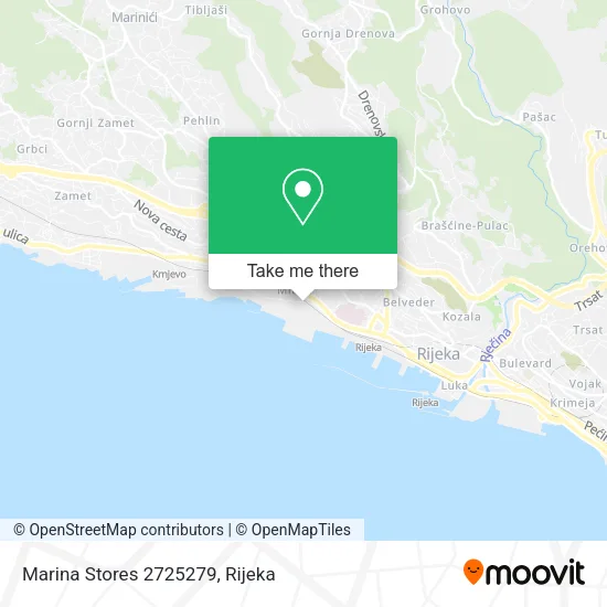 Marina Stores 2725279 map