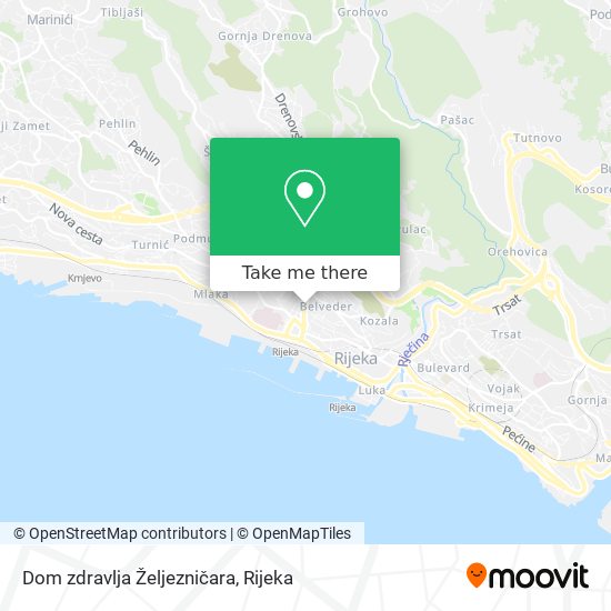 Dom zdravlja Željezničara map