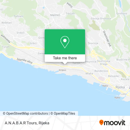 A.N.A.B.A.R Tours map