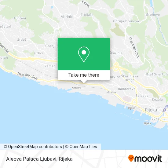 Aleova Palaca Ljubavi map
