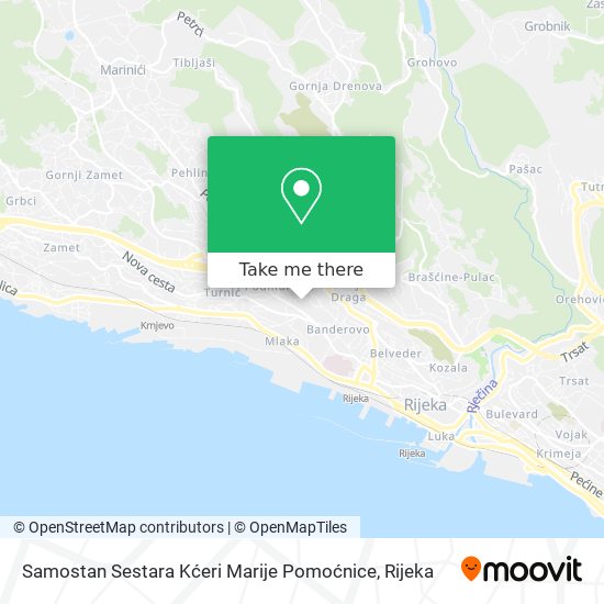 Samostan Sestara Kćeri Marije Pomoćnice map