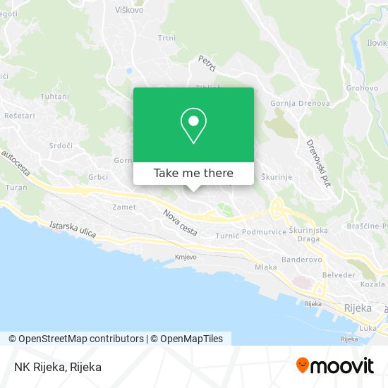 NK Rijeka map