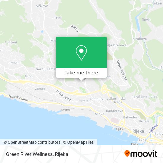 Green River Wellness map