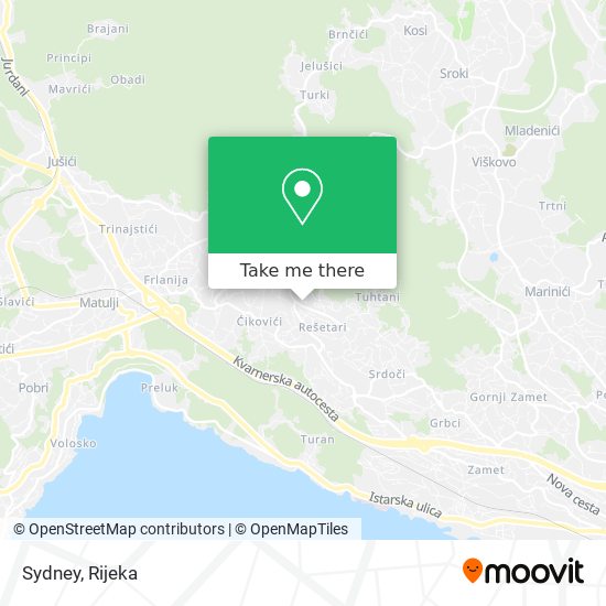 Sydney map