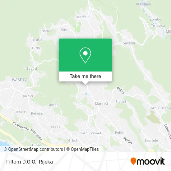 Filtom D.O.O. map