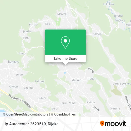 Ip Autocentar 2623519 map