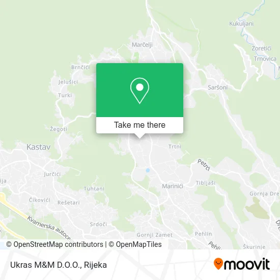 Ukras M&M D.O.O. map