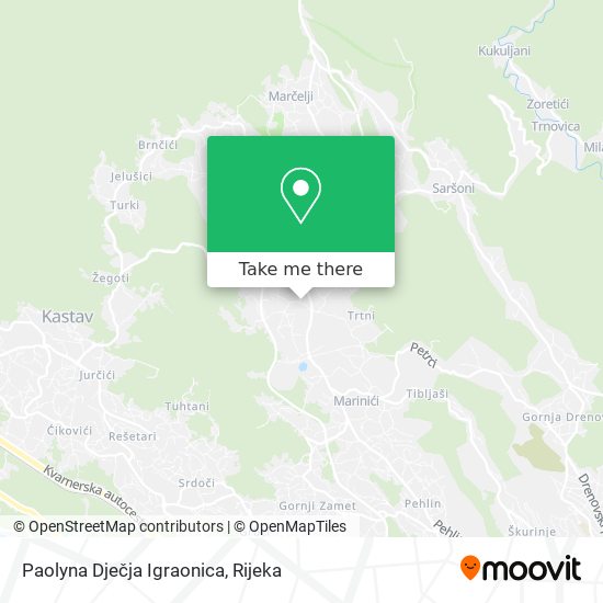 Paolyna Dječja Igraonica map