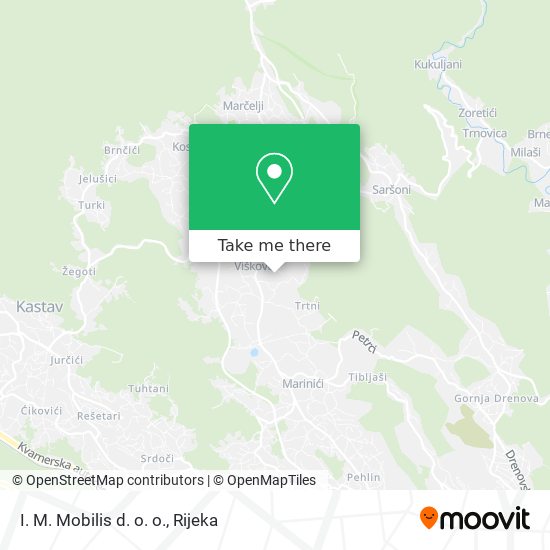 I. M. Mobilis d. o. o. map